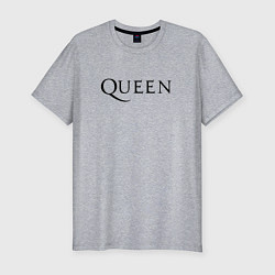 Футболка slim-fit QUEEN, цвет: меланж