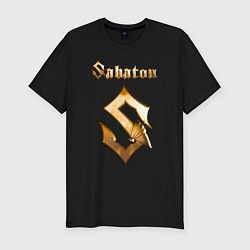 Мужская slim-футболка SABATON