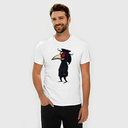 Футболка slim-fit ЧУМНОЙ ДОКТОР, цвет: белый — фото 2