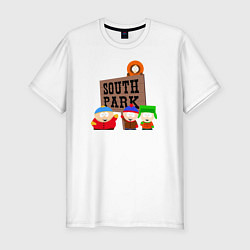 Футболка slim-fit South Park, цвет: белый