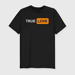 Мужская slim-футболка True Love