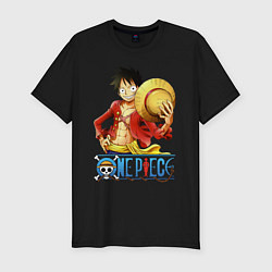 Мужская slim-футболка One Piece