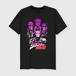 Футболка slim-fit JOJOS BIZARRE ADVENTURE, цвет: черный