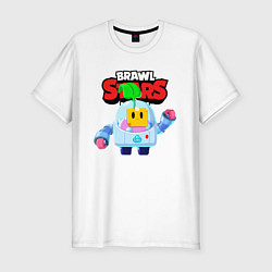 Футболка slim-fit BRAWL STARS SPROUT, цвет: белый