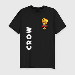 Футболка slim-fit BRAWL STARS CROW PHOENIX, цвет: черный