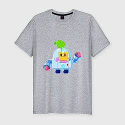 Футболка slim-fit BRAWL STARS SPROUT, цвет: меланж