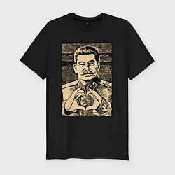 Мужская slim-футболка Сталин Oko