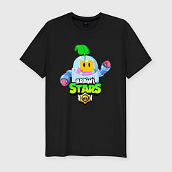 Футболка slim-fit BRAWL STARS SPROUT, цвет: черный