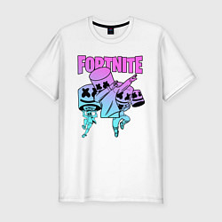 Футболка slim-fit FORTNITE x MARSHMELLO, цвет: белый