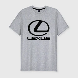 Мужская slim-футболка LEXUS