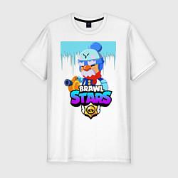 Футболка slim-fit BRAWL STARS GALE, цвет: белый