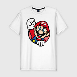 Мужская slim-футболка Mario