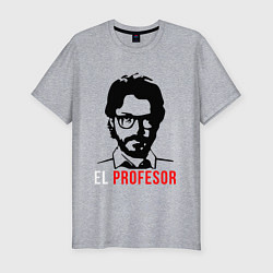 Мужская slim-футболка El Profesor