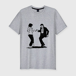 Мужская slim-футболка Грязные танцы Z