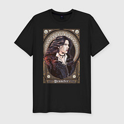 Футболка slim-fit The Witcher, Yennefer, цвет: черный