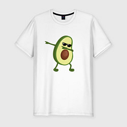 Мужская slim-футболка Авокадо дэб
