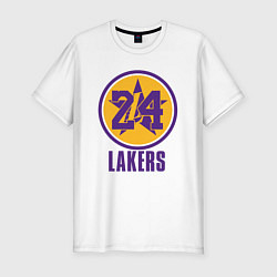 Футболка slim-fit 24 Lakers, цвет: белый