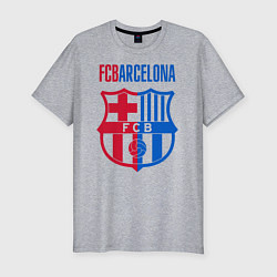 Мужская slim-футболка Barcelona FC
