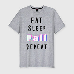 Мужская slim-футболка Fall Guys