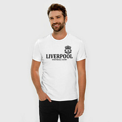 Футболка slim-fit Liverpool FC, цвет: белый — фото 2