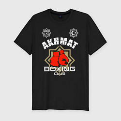 Футболка slim-fit Akhmat Fight Club, цвет: черный