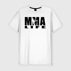 Мужская slim-футболка MMA