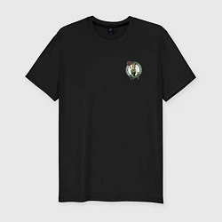 Мужская slim-футболка Бостон Селтикс