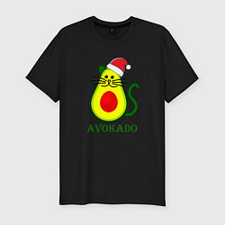Мужская slim-футболка Avokado