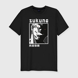 Мужская slim-футболка Сукуна