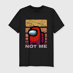 Мужская slim-футболка NOT ME Z