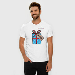 Футболка slim-fit Friends Подарок Monica, цвет: белый — фото 2