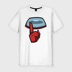 Футболка slim-fit AMONG US, цвет: белый