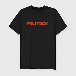 Футболка slim-fit Militech, цвет: черный