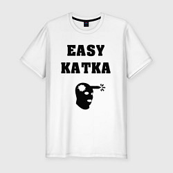 Футболка slim-fit Counter-Strike Easy Katka, цвет: белый