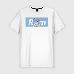 Мужская slim-футболка Рем