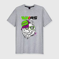 Мужская slim-футболка Skoda RS Шкода РС Z