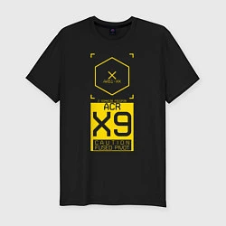 Мужская slim-футболка ACR X9 Cyberpunk 2077