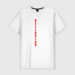 Футболка slim-fit La Casa de Papel, цвет: белый