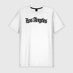 Мужская slim-футболка Los Angeles