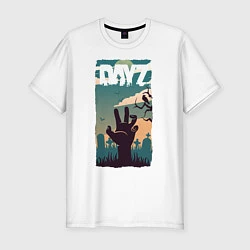 Футболка slim-fit DAYZ ДЕЙЗИ Z, цвет: белый