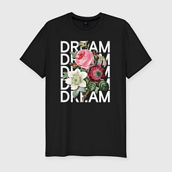 Мужская slim-футболка Dream