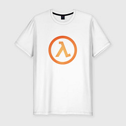 Мужская slim-футболка Half-life