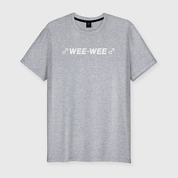 Мужская slim-футболка WEE-WEE
