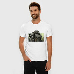 Футболка slim-fit Fallout x Skyrim, цвет: белый — фото 2