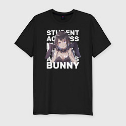 Мужская slim-футболка Bunny