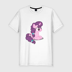 Мужская slim-футболка Pony Pink Mammal Purple - Litt