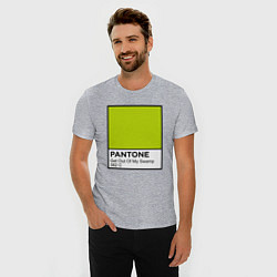 Футболка slim-fit Shrek: Pantone Color, цвет: меланж — фото 2