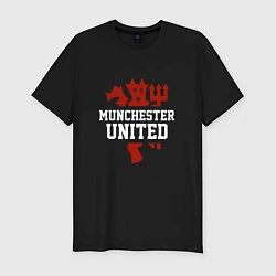 Мужская slim-футболка Manchester United Red Devils