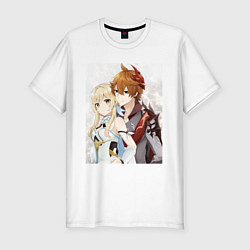 Мужская slim-футболка Lumine and tartaglia