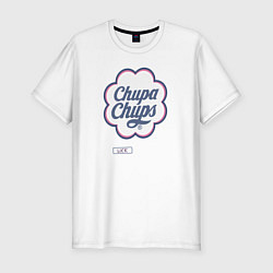 Футболка slim-fit Chupa Chups, цвет: белый